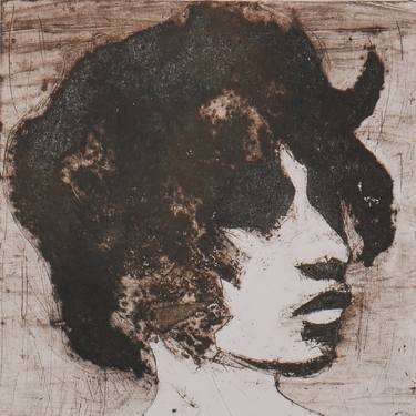 Print of Expressionism Portrait Printmaking by Ali Murray