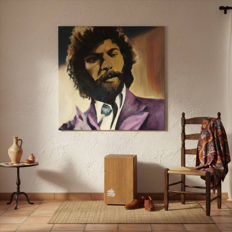 Original Contemporary Pop Culture/Celebrity Painting by Víctor Pastor Pérez Aka Vito