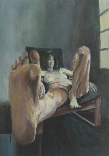 Original Erotic Paintings by Víctor Pastor Pérez aka Vito