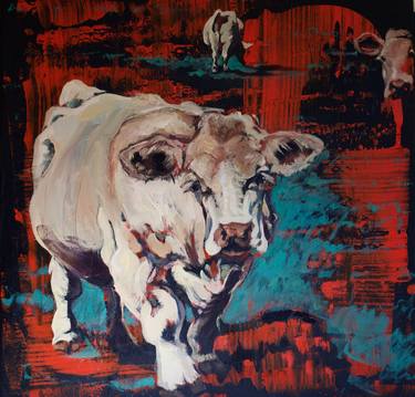 Print of Expressionism Animal Paintings by Marina Skepner