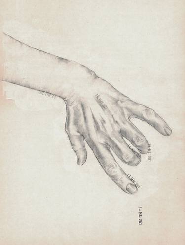 Print of Minimalism People Drawings by Marina Skepner