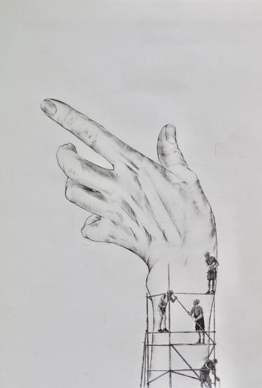 Original Realism People Drawings by Marina Skepner
