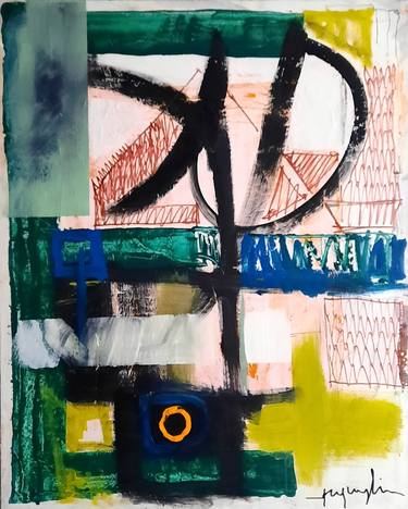 Original Abstract Paintings by Paolo Quaglia