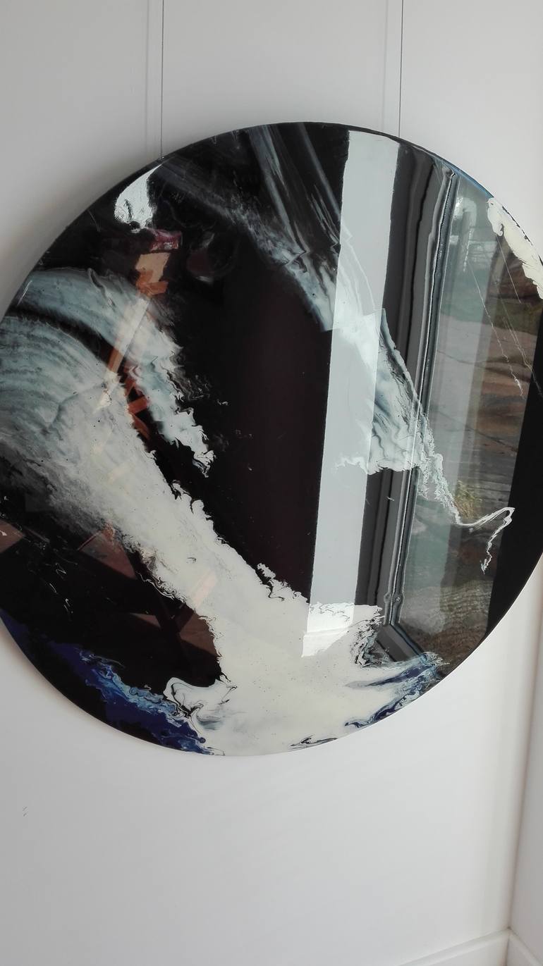 Original Modernism Abstract Painting by Judith Beeby