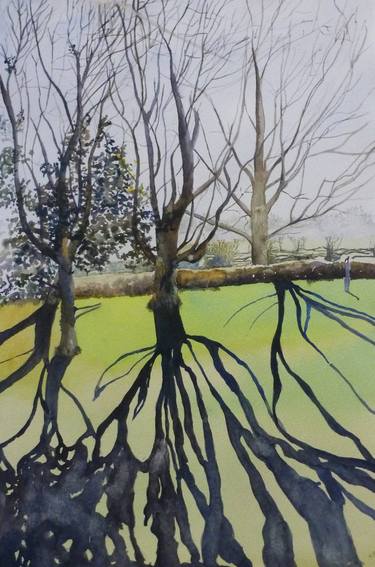 Print of Figurative Landscape Paintings by Judith Beeby