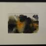 Bonfire Night framed in black wood frame