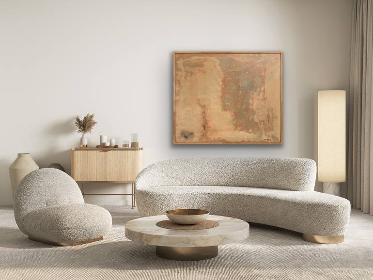 Original Abstract Expressionism Abstract Painting by Mary Karssis