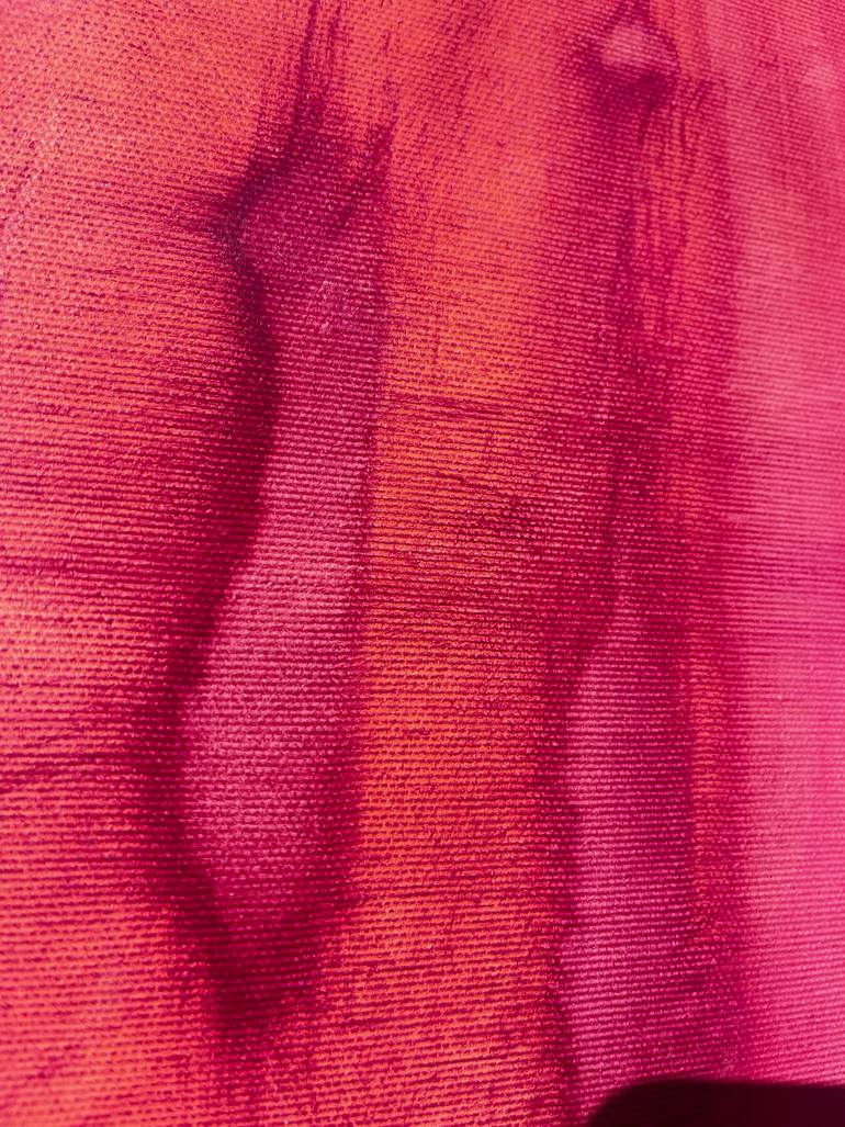 Original Abstract Expressionism Abstract Painting by Mary Karssis