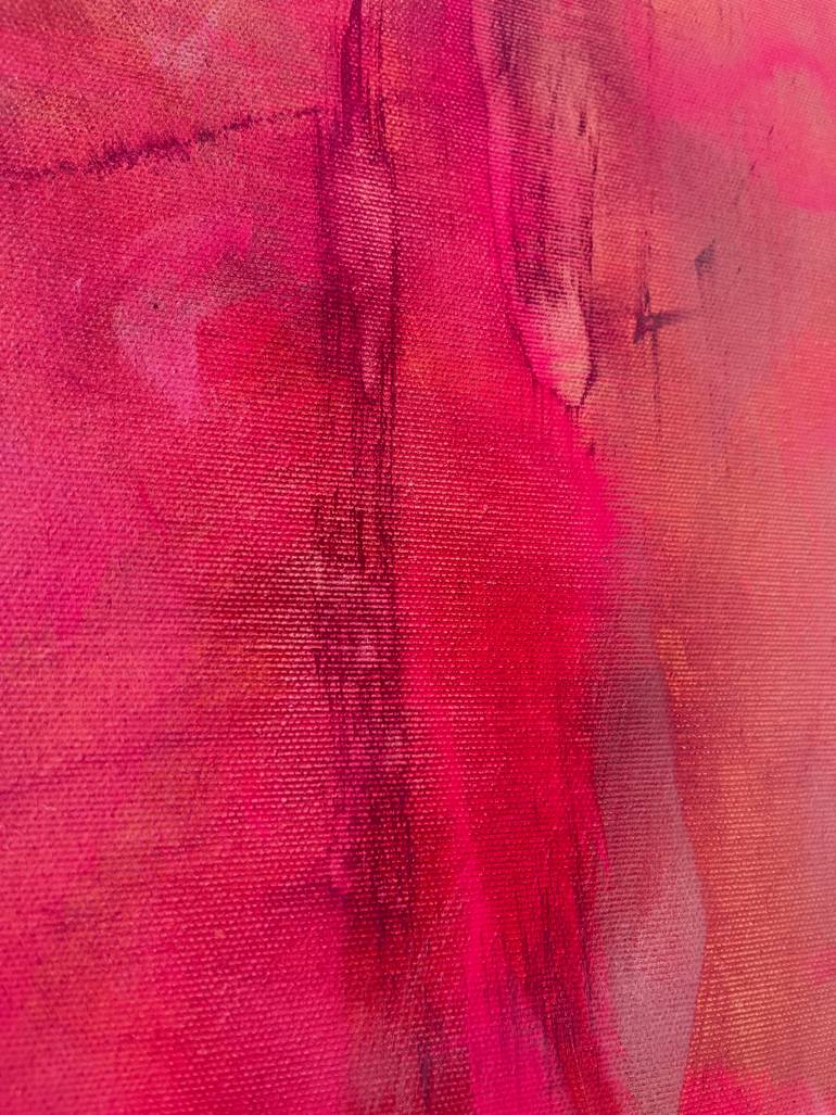 Original Abstract Expressionism Abstract Painting by Mary Karssis