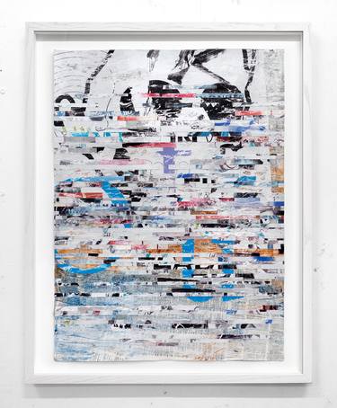 Saatchi Art Artist David Fredrik Moussallem; Collage, “basement generation take take take” #art