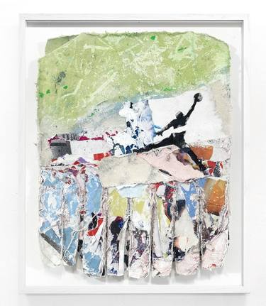 Original Abstract Collage by David Fredrik Moussallem