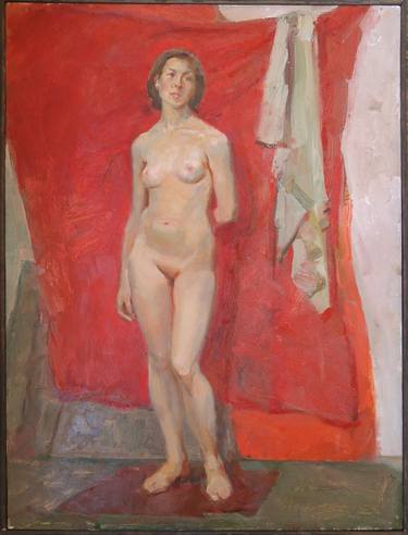 Original Realism Nude Paintings by Ara Shakhatuni