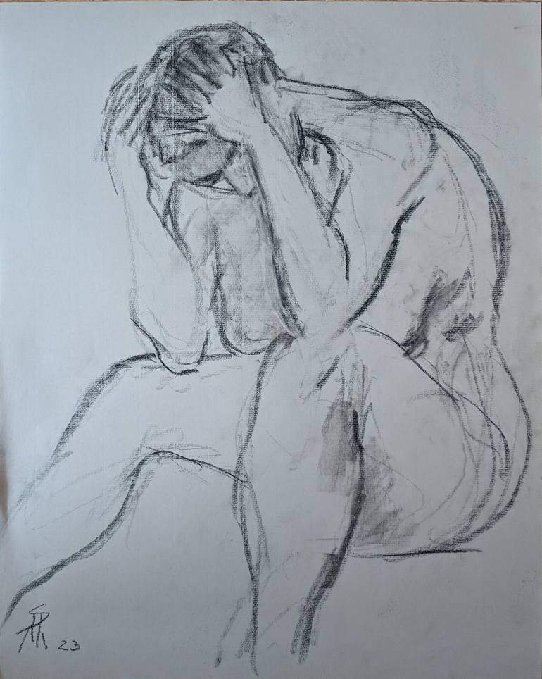 Original  Drawing by ara shakhatuni