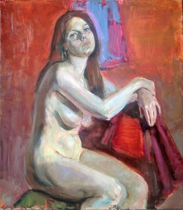 Original Figurative Nude Paintings by Ara Shakhatuni