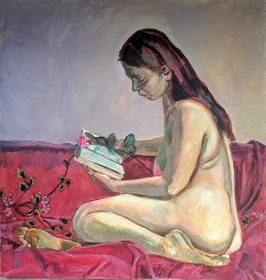 Original Figurative Nude Paintings by Ara Shakhatuni