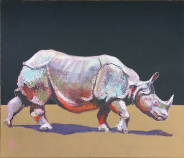 Original Expressionism Animal Paintings by Ara Shakhatuni