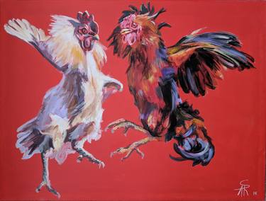 Print of Pop Art Animal Paintings by Ara Shakhatuni