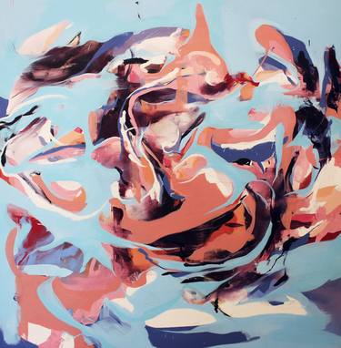 Original Figurative Abstract Paintings by Aidan Myers