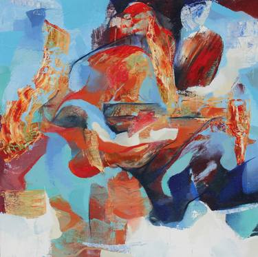 Original Expressionism Abstract Paintings by Aidan Myers