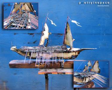 Print of Fine Art Ship Sculpture by Darrell Evanes