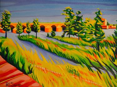 Print of Expressionism Landscape Paintings by Paul Saucier