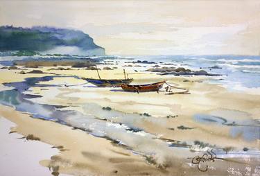 Original Seascape Paintings by Vikrant Shitole