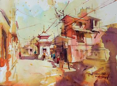 Original Landscape Paintings by Vikrant Shitole