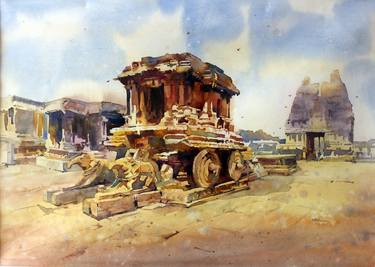 Original Fine Art Landscape Paintings by Vikrant Shitole