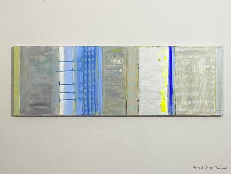 Original Abstract Science/Technology Painting by Asiya Bajwa