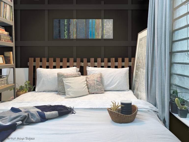 Original Contemporary Abstract Painting by Asiya Bajwa