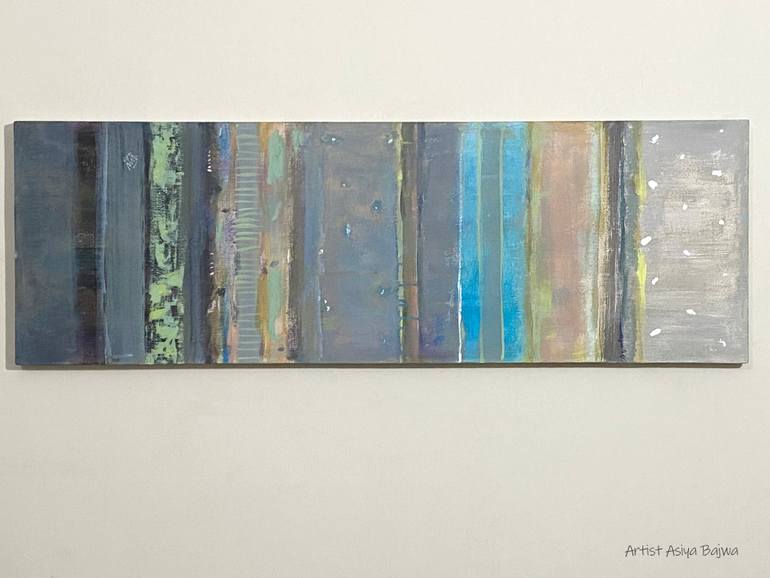 Original Contemporary Abstract Painting by Asiya Bajwa