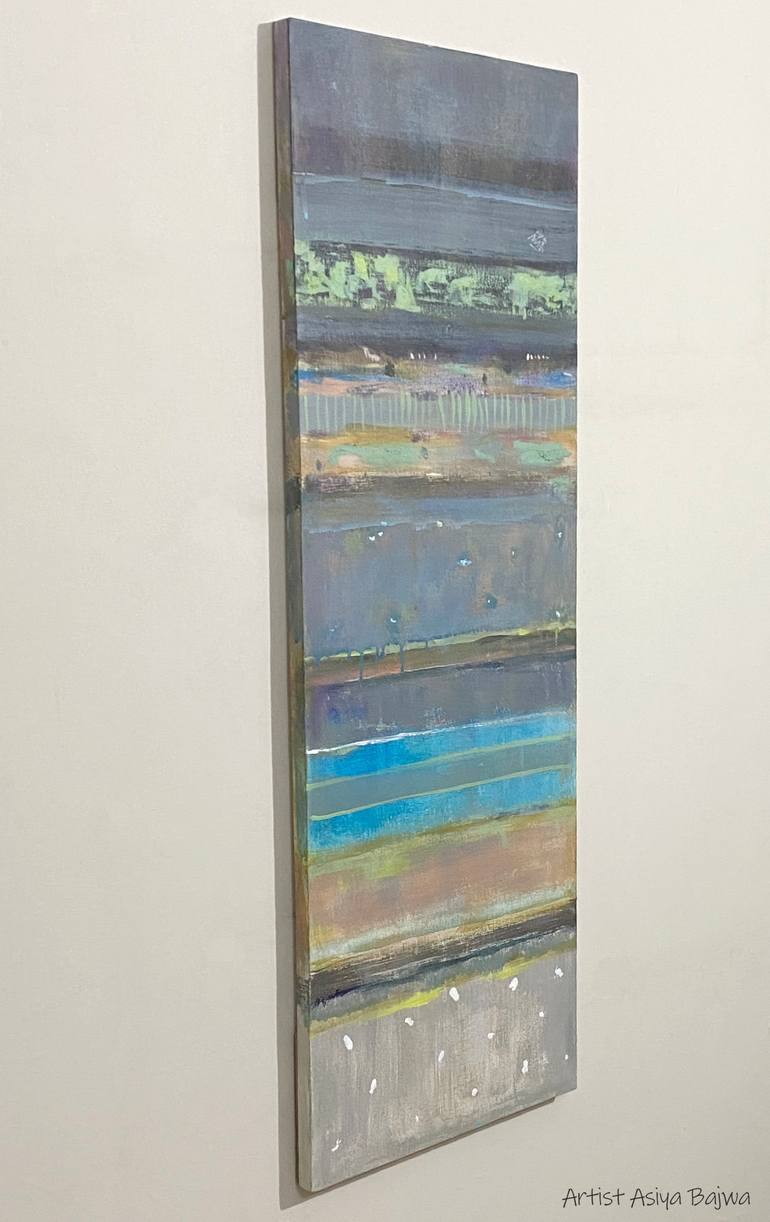 Original Contemporary Abstract Painting by Asiya Bajwa