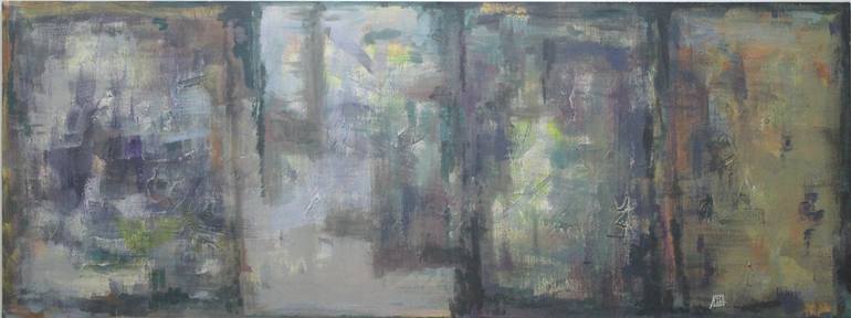Walk Through Modern Landscape Painting by Asiya Bajwa | Saatchi Art