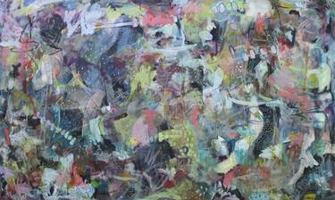 Original Abstract Expressionism Abstract Paintings by Asiya Bajwa