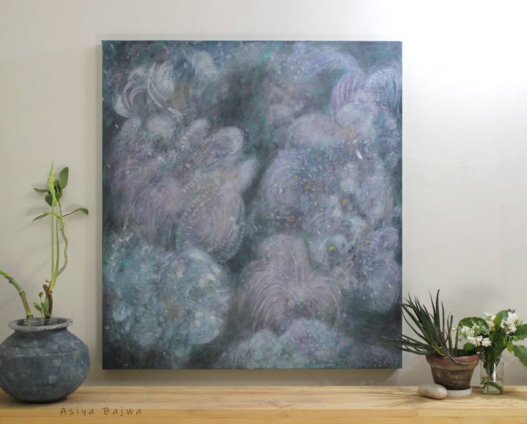 Original Expressionism Fantasy Painting by Asiya Bajwa