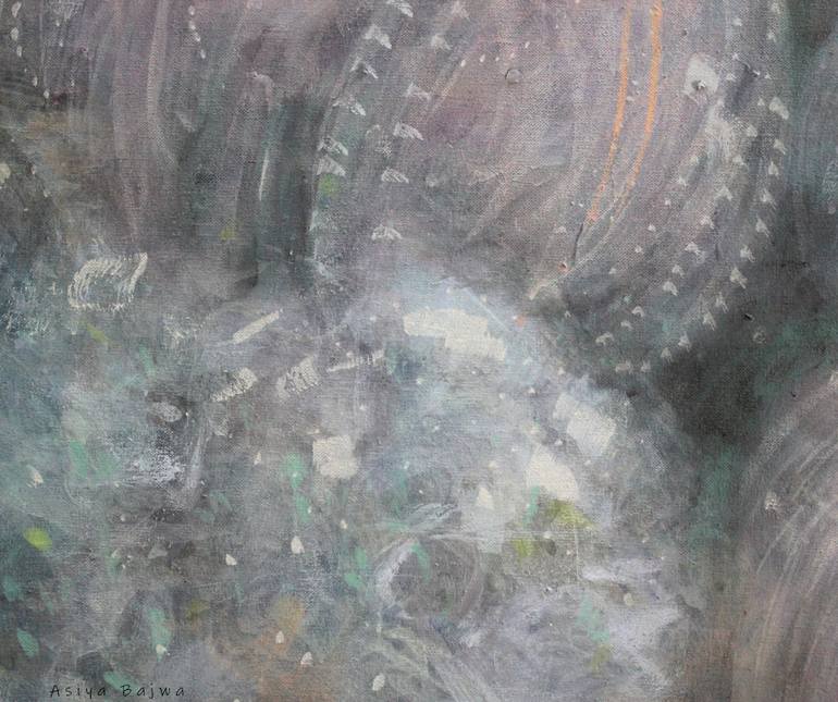 Original Expressionism Fantasy Painting by Asiya Bajwa