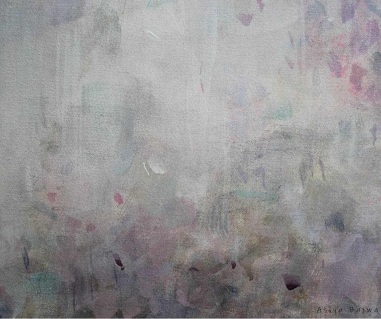 Original Impressionism Floral Painting by Asiya Bajwa