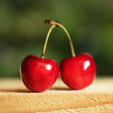 Sweet cherries. Square thumb