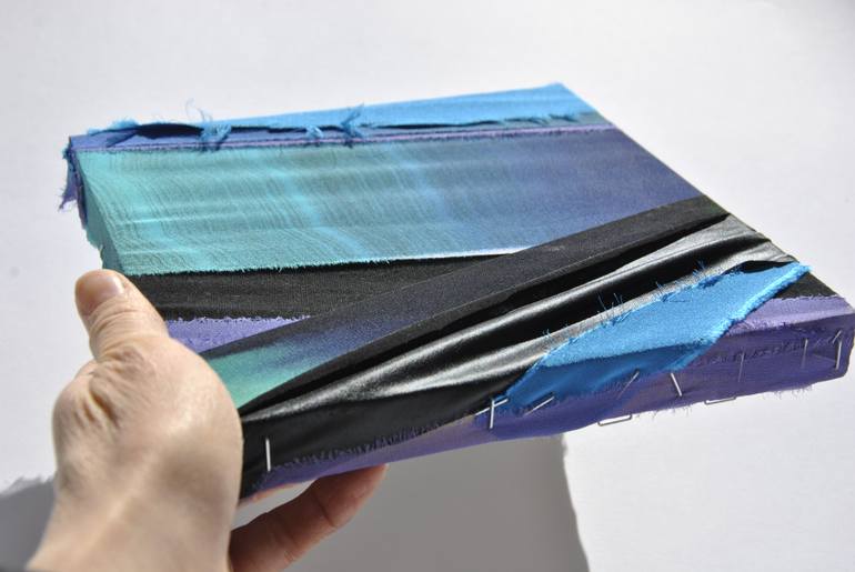 Original Bauhaus Abstract Collage by Dorota Wójcik