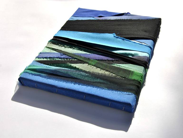 Original Expressionism Abstract Collage by Dorota Wójcik