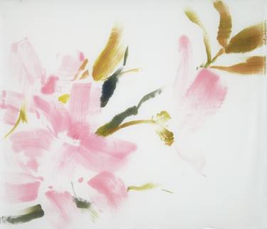 Print of Abstract Expressionism Botanic Paintings by Dorota Wójcik