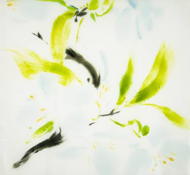 Print of Abstract Expressionism Botanic Paintings by Dorota Wójcik