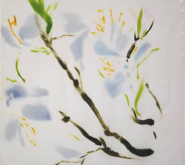 Print of Abstract Expressionism Botanic Paintings by Dorota Wójcik