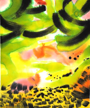 Print of Abstract Expressionism Abstract Paintings by Dorota Wójcik