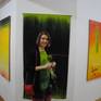 opening of exhibition: Green All Around, oil painting and silk painting exhibition, "Forma" Cultural Center, Warsaw