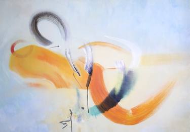 Original Abstract Expressionism Nude Paintings by Dorota Wójcik