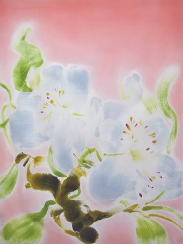 Print of Fine Art Floral Paintings by Dorota Wójcik