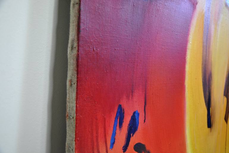 Original Surrealism People Painting by Dorota Wójcik
