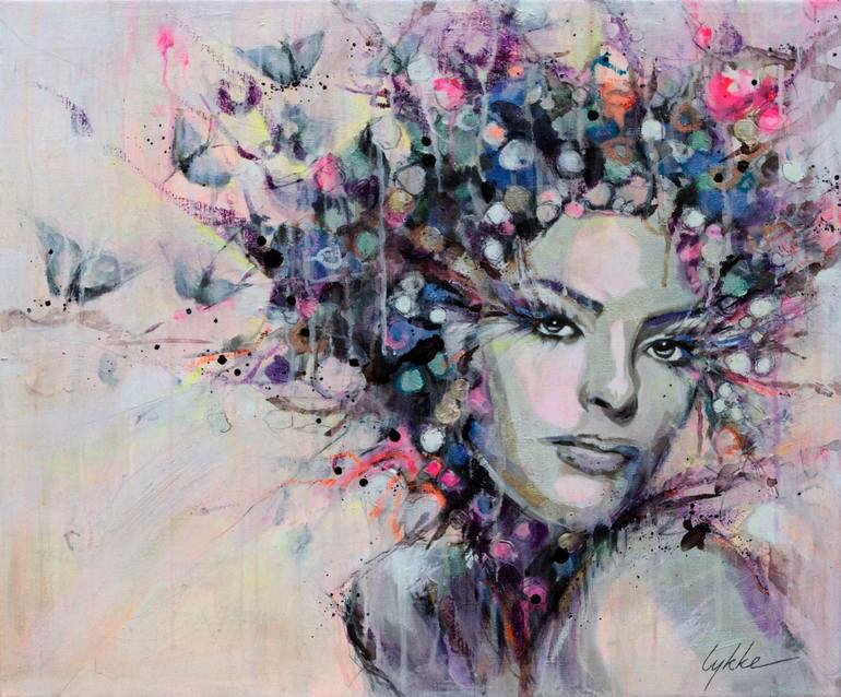 Blossom Painting by Lykke Steenbach Josephsen | Saatchi Art