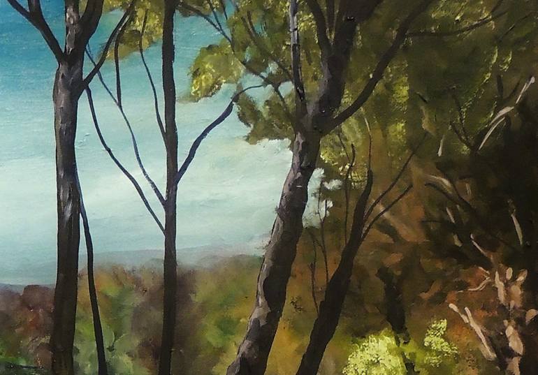 Original Impressionism Landscape Painting by Malcolm Macdonald